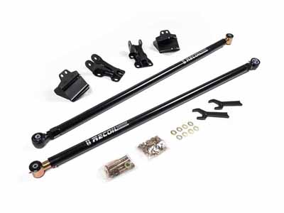 BDS Suspension BDS2314 Recoil Traction Bar Kit 2020-2024 Silverado/Sierra 2500/3500 HD Long Bed / BDS Suspension BDS2314 Suspension Traction Bar