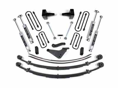 BDS Suspension BDS302H 6" Lift Kit 2000-2005 Ford Excursion 4WD Block Kit & Add A Leaf NX2 Nitro / BDS Suspension BDS302H Lift Kit
