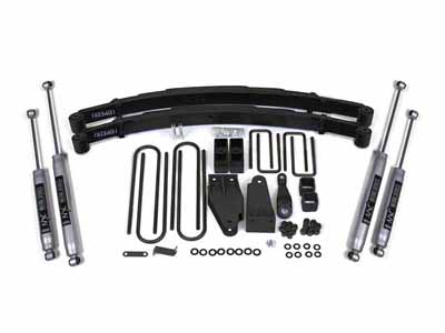 BDS Suspension BDS306H 4" Lift Kit 1987-1996 Ford F250 TTB 4WD NX2 Nitro Shocks / BDS Suspension BDS306H Lift Kit