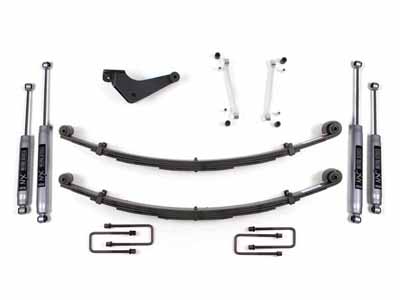 BDS Suspension BDS313H 2" Leveling Kit 1999-2004 F250/F350 4WD Square Front U Bolt NX2 Nitro Shocks / BDS Suspension BDS313H Leveling Kit
