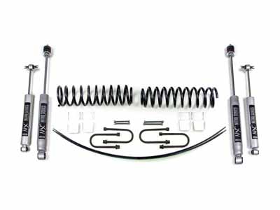 BDS Suspension BDS429H 2" Lift Kit 1984-2001 Jeep Cherokee XJ Dana 35 Rear Axle NX2 Nitro Shocks / BDS Suspension BDS429H Lift Kit
