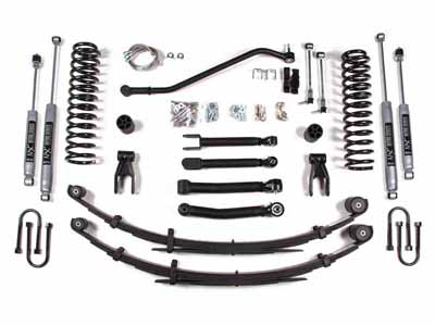 BDS Suspension BDS435H 4.5" Lift Kit 1984-2001 Jeep Cherokee XJ Dana 35 NX2 Nitro / BDS Suspension BDS435H Lift Kit