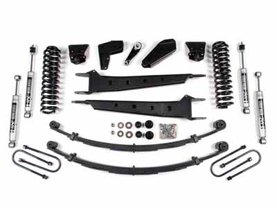 BDS Suspension BDS529H 4" Lift Kit w/Radius Arm 1980-1996 F100/F150 4WD 2" Leaf Springs NX2 Nitro / BDS Suspension BDS529H Lift Kit
