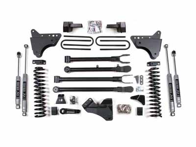 BDS Suspension BDS544FS 4" Lift Kit w/ 4-Link 2008-2010 Ford F250/F350 4WD Gas / BDS Suspension BDS544FS Lift Kit