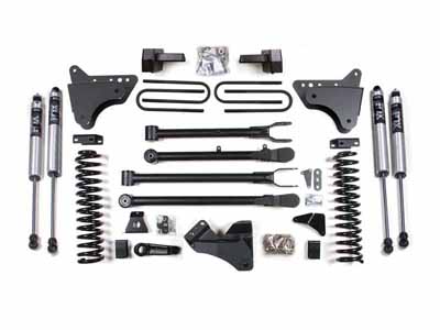 BDS Suspension BDS565FS 6" Lift Kit w/ 4-Link 2008-2010 Ford F250/F350 4WD Gas / BDS Suspension BDS565FS Lift Kit