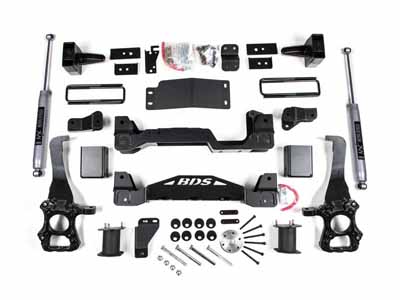 BDS Suspension BDS573H 6" Lift Kit 2009-2013 Ford F150 4WD 5" Block NX2 Nitro / BDS Suspension BDS573H Lift Kit
