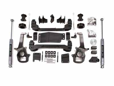 BDS Suspension BDS670H 4" Lift Kit 2013-2018 Ram 1500 4WD 2" Coil Spacers NX2 Nitro / BDS Suspension BDS670H Lift Kit