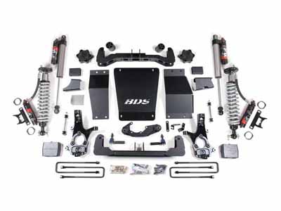 BDS Suspension BDS710PES 6" Lift Kit FOX 2.5 2014-2018 Silverado/Sierra 1500 4WD / BDS Suspension BDS710PES Lift Kit
