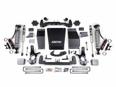 BDS Suspension BDS710PSS 6" Lift Kit FOX 2.0 Performance Coil-Over 2014-18 Silverado/Sierra 1500 4WD / BDS Suspension BDS710PSS Lift Kit