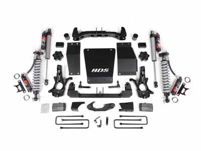 BDS Suspension BDS712PES 4" Lift Kit FOX 2.5 Coil-Over 2014-2018 Silverado/Sierra 1500 4WD / BDS Suspension BDS712PES Lift Kit