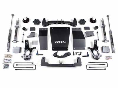 BDS Suspension BDS717H 6" Lift Kit 2014-2018 Silverado/Sierra 1500 4WD / BDS Suspension BDS717H Lift Kit