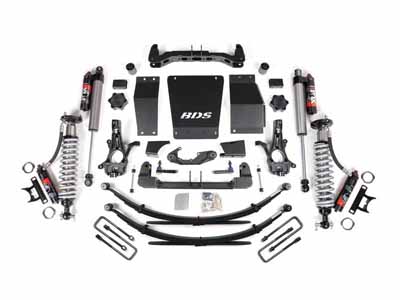 BDS Suspension BDS718PES 6" Lift Kit FOX 2.5 Coil-Over 2014-2018 Silverado/Sierra 1500 4WD / BDS Suspension BDS718PES Lift Kit