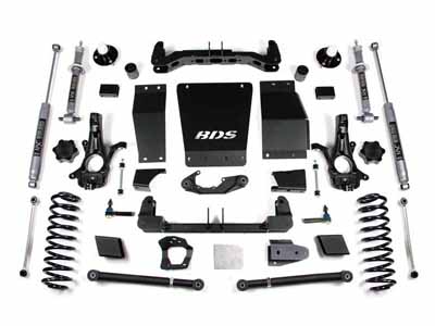 BDS Suspension BDS732H 6" Lift Kit 2015-2019 Suburban Tahoe Yukon Yukon XL 1500 4WD / BDS Suspension BDS732H Lift Kit