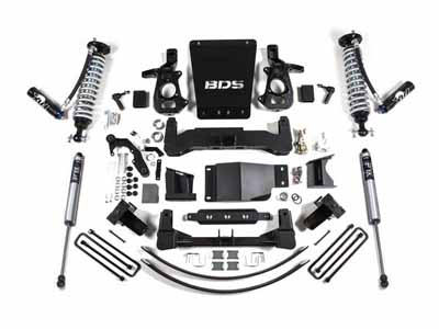 BDS Suspension BDS743FDSC 8" Coil-Over Lift Kit DSC-Adjust 2014-2018 Silverado/Sierra 1500 4WD / BDS Suspension BDS743FDSC Lift Kit
