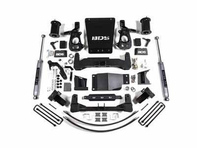 BDS Suspension BDS743FS 8" Lift Kit 2014-2018 Silverado/Sierra 1500 4WD / BDS Suspension BDS743FS Lift Kit