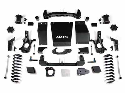 BDS Suspension BDS751H 6" Lift Kit 2015-2019 Suburban Tahoe Yukon Yukon XL 1500 4WD / BDS Suspension BDS751H Lift Kit