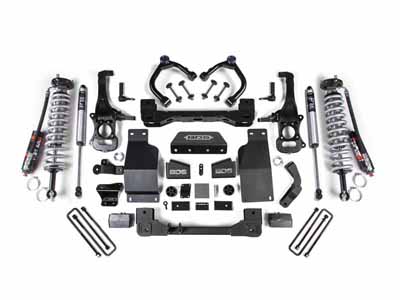 BDS Suspension BDS783FPE 4" Lift Kit Coil-Over 2019-2024 Silverado/Sierra 1500 4WD Diesel / BDS Suspension BDS783FPE Lift Kit