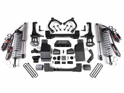 BDS Suspension BDS784FPE 6" Lift Kit FOX 2.5 Coil-Over 2019-2024 Silverado/Sierra 1500 4WD / BDS Suspension BDS784FPE Lift Kit