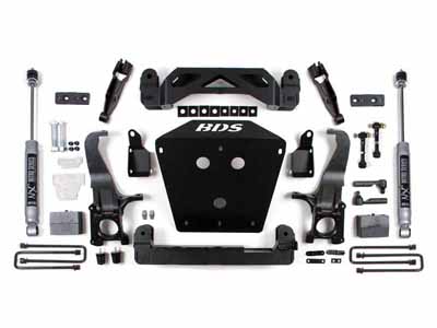 BDS Suspension BDS818H 7" Lift Kit 2016-2021 Toyota Tundra 2/4WD NX2 Nitro / BDS Suspension BDS818H Lift Kit