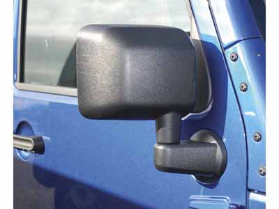 Bestop 51260-01 Mirror Replacement Set For 2007-2018 Wrangler JK W/O Power Mirrors ABS Composite / Bestop 51260-01 Mirror