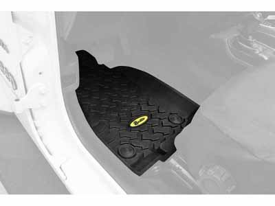 Bestop 51514-01 Floor Mats Jeep '20-26 Gladiator '18-26 Wrangler JL Front Black / Bestop 51514-01 Floor Mats/Liner