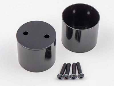 Bestop 51734-01-Dr Mirror Cup Kit Jeep '20-26 Gladiator '18-26 Wrangler JL '07-'18 Wrangler JK Black / Bestop 51734-01 Mirror Mount