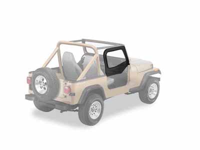Bestop 51780-15 Rounded Upper Half-Doors Rear Corner 1988-95 Wrangler W/Supertop Classic 54599/51599 / Bestop 51780-15 Half Door