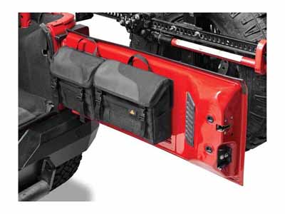 Bestop 54136-35 RoughRider Tailgate Organizer For Jeep 1987-1995 Wrangler YJ Black Diamond / Bestop 54136-35 Tailgate Organizer