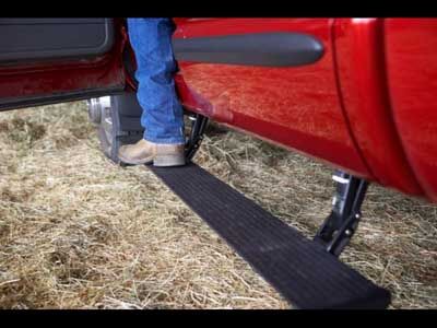 PowerStep 75115 Retractable Running Boards 2002 - 2005 Suburban Yukon XL Escalade ESV Avalanche / PowerStep 75115 Retractable Running Boards