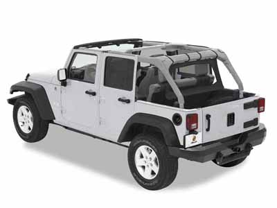 Bestop 80039-35 Standard Windjammer For Jeep 2003-2006 Wrangler TJ Black Diamond / Bestop 80039-35 Cab Curtain