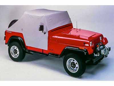 Bestop 81035-09 All Weather Jeep Trail Cover For Jeep 1976-1986 CJ7 Charcoal/Gray / Bestop 81035-09 Canopy Cover