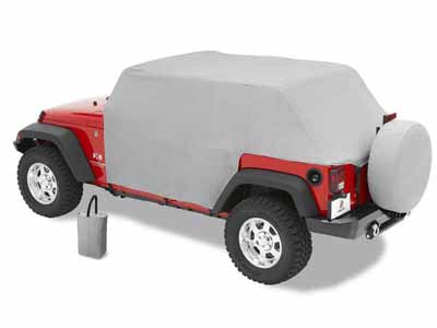 Bestop 81038-09 All Weather Jeep Trail Cover For Jeep 2004-2006 Wrangler TJ Charcoal/Gray / Bestop 81038-09 Canopy Cover