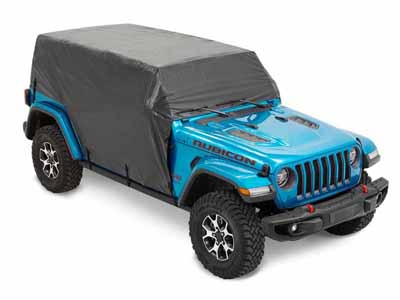 Bestop 81045-01 All Weather Trail Cover Jeep '07-18 Wrangler JK '18-26 JL 4-Door Black, Hard Top / Bestop 81045-01 Canopy Cover