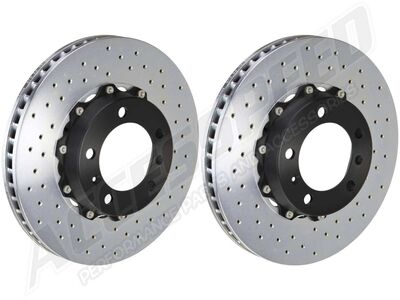Brembo 101.9003A GT 380mm Drilled Rotor Upgrade Kit 2008-2016 R8, 2013-2015 RS5, 2003-2013 Gallardo / Brembo 101.9003A Front Drilled Rotor Upgrade Kit