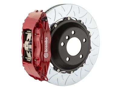 Brembo 1B3.8038A2 GT 355mm Red 4-Piston Front Big Brake Kit TY3 Slotted for 1999-2007 Lancer Evo / Brembo 1B3.8038A2 Front Brake Kit
