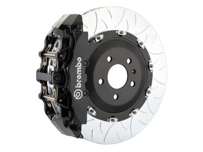 Brembo 1G3.9031A1 GT 380mm Black 8-Piston Front Big Brake Kit TY3 Slotted 2004-07 Titan/Armada/QX56 / Brembo 1G3.9031A1 Front Brake Kit