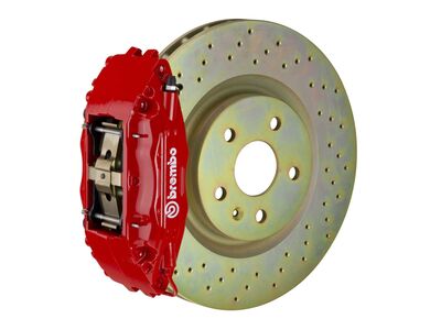 Brembo 1H4.6005A2 GT Red 4-Piston Front Big Brake Kit 326mm Drilled for 2012-Up FR-S/BRZ/86/GR86 / Brembo 1H4.6005A2 4-Piston Front Big Brake Kit