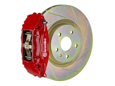 Brembo 1H5.6005A2 GT Red 4-Piston Front Big Brake Kit 326mm TY1 Slotted for 2012-Up FR-S/BRZ/86/GR86 / Brembo 1H5.6005A2 4-Piston Front Big Brake Kit