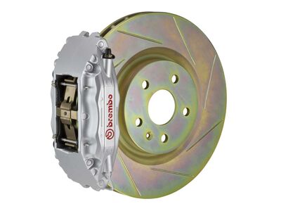 Brembo 1H5.6005A3 GT Silver 4-Piston Front Big Brake Kit 326mm TY1 Slotted 2012-Up FR-S/BRZ/86/GR86 / Brembo 1H5.6005A3 4-Piston Front Big Brake Kit