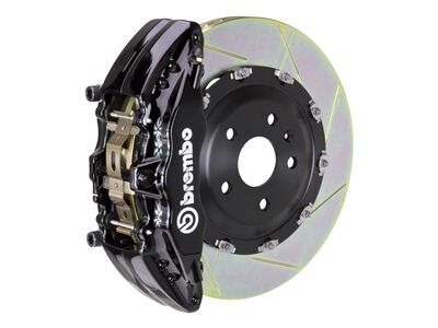 Brembo 1J2.9019A1 GT Black 6-Piston Front Big Brake Kit 380mm TY1 Slotted 2017-2020 Ford F150 Raptor / Brembo 1J2.9019A1 6-Piston Front Big Brake Kit