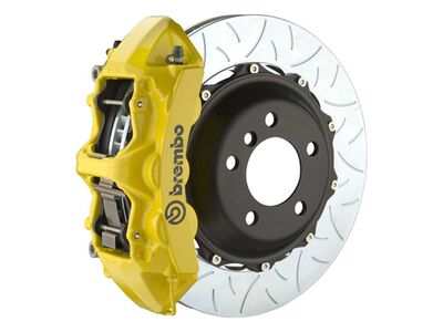 Brembo 1L3.9006A5 GT 380mm Yellow 6-Piston Front Brake Kit TY3 Slotted 2015-2019 Corvette C7 Z06 GS / Brembo 1L3.9006A5 Front Brake Kit