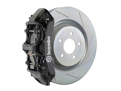 Brembo 1L5.8018A1 GT Black 6-Piston Front Big Brake Kit 355mm TY1 Slotted for 2016-2024 Camaro / Brembo 1L5.8018A1 6-Piston Front Big Brake Kit