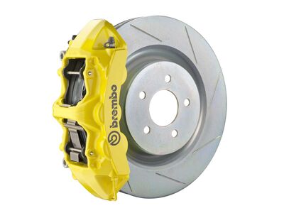 Brembo 1L5.8018A5 GT Yellow 6-Piston Front Big Brake Kit 355mm TY1 Slotted for 2016-2024 Camaro / Brembo 1L5.8018A5 6-Piston Front Big Brake Kit