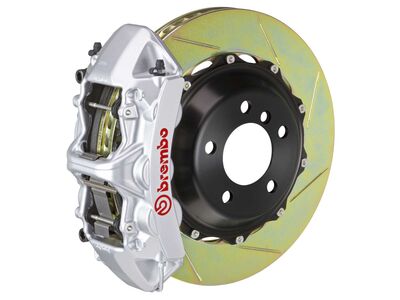 Brembo 1M2.8069A3 GT Silver 6-Piston Front Big Brake Kit 355mm TY1 Slotted 2012-Up FR-S/BRZ/86/GR86 / Brembo 1M2.8069A3 6-Piston Front Big Brake Kit