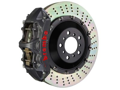 Brembo 1N1.9014AS GT-S 6-Piston Cast Monobloc Front Brake Kit 380mm Drilled 2009-2017 Infiniti FX/QX / Brembo 1N1.9014AS Cast Monobloc Front Brake Kit