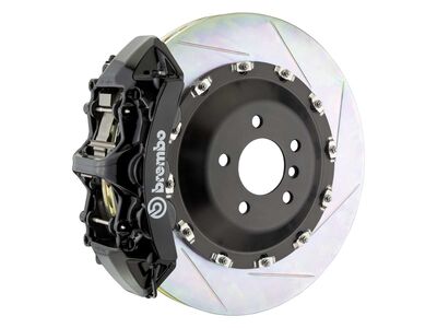 Brembo 1N2.8501A1 GT Black 6-Piston Front Big Brake Kit 365mm TY1 Slotted for 2005-2013 Corvette C6 / Brembo 1N2.8501A1 6-Piston Front Big Brake Kit