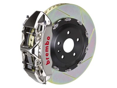 Brembo 1N2.9552AR GT-R 6-Piston Billet Monobloc Front Brake Kit 405mm TY1 Slotted 2025-Up BMW X3/M50 / Brembo 1N2.9552AR Billet Monobloc Front Brake Kit