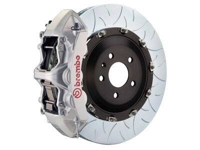 Brembo 1N3.9048A3 GT 380mm Silver 6-Piston Front Big Brake Kit TY3 Slotted for 2015-2020 Genesis / Brembo 1N3.9048A3 6-Piston Front Big Brake Kit