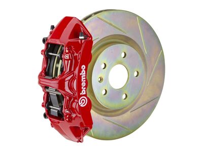 Brembo 1N5.8001A2 GT Red 6-Piston Front Big Brake Kit 355mm TY1 Slotted for 2010-2015 Camaro / Brembo 1N5.8001A2 6-Piston Front Big Brake Kit