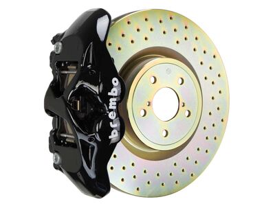 Brembo 1S4.6003A1 GT Black 4-Piston Front Big Brake Kit 326mm Drilled for 2012-Up FR-S/BRZ/86/GR86 / Brembo 1S4.6003A1 4-Piston Front Big Brake Kit